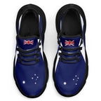 Australia Clunky Sneakers Flag-Inspired Curve Style