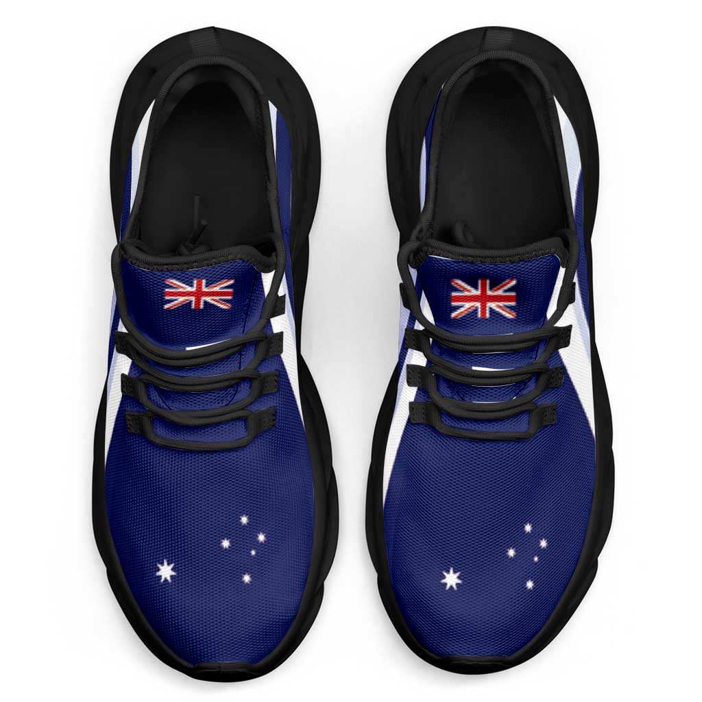 Australia Clunky Sneakers Flag-Inspired Curve Style