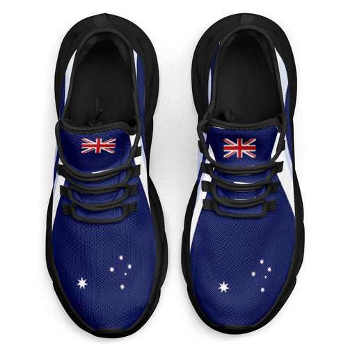 Australia Clunky Sneakers Flag-Inspired Curve Style