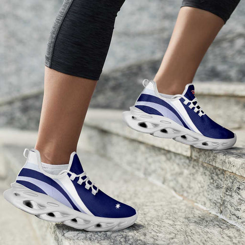 Australia Clunky Sneakers Flag-Inspired Curve Style