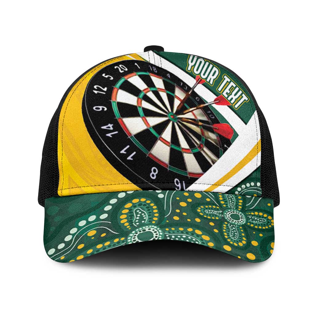 Australia Darts Personalized Baseball Net Cap Aboriginal Special - Aussie Hoodie