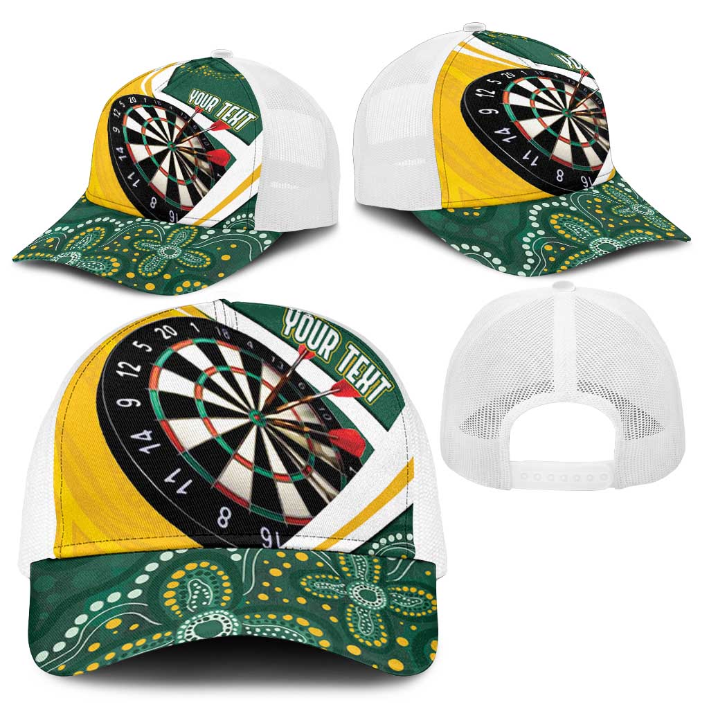 Australia Darts Personalized Baseball Net Cap Aboriginal Special - Aussie Hoodie