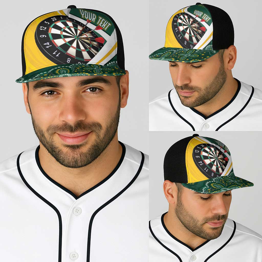 Australia Darts Personalized Baseball Net Cap Aboriginal Special - Aussie Hoodie
