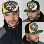 Australia Darts Personalized Mesh Trucker Cap Aboriginal Special - Aussie Hoodie