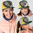 Australia Darts Personalized Mesh Trucker Cap Aboriginal Special - Aussie Hoodie