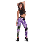 Australia Epilepsy Awareness Leggings Purple-crowned Fairywren Boronia Aboriginal - Aussie Hoodie