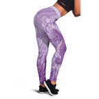 Australia Epilepsy Awareness Leggings Seahorse Think Purple Ribbon Aboriginal - Aussie Hoodie