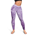 Australia Epilepsy Awareness Leggings Seahorse Think Purple Ribbon Aboriginal - Aussie Hoodie