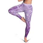 Australia Epilepsy Awareness Leggings Seahorse Think Purple Ribbon Aboriginal - Aussie Hoodie