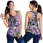 Australia Epilepsy Awareness Women Racerback Tank Purple-crowned Fairywren Boronia Aboriginal - Aussie Hoodie