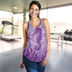 Australia Epilepsy Awareness Women Racerback Tank Seahorse Think Purple Ribbon Aboriginal - Aussie Hoodie