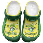 Australia Football Clogs Shoes Go Socceroos Grunge Sporty Style - Aussie Hoodie