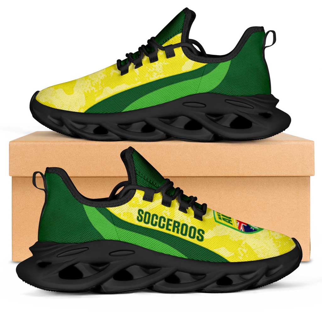 Australia Football Clunky Sneakers Go Socceroos Grunge Sporty Style - Aussie Hoodie