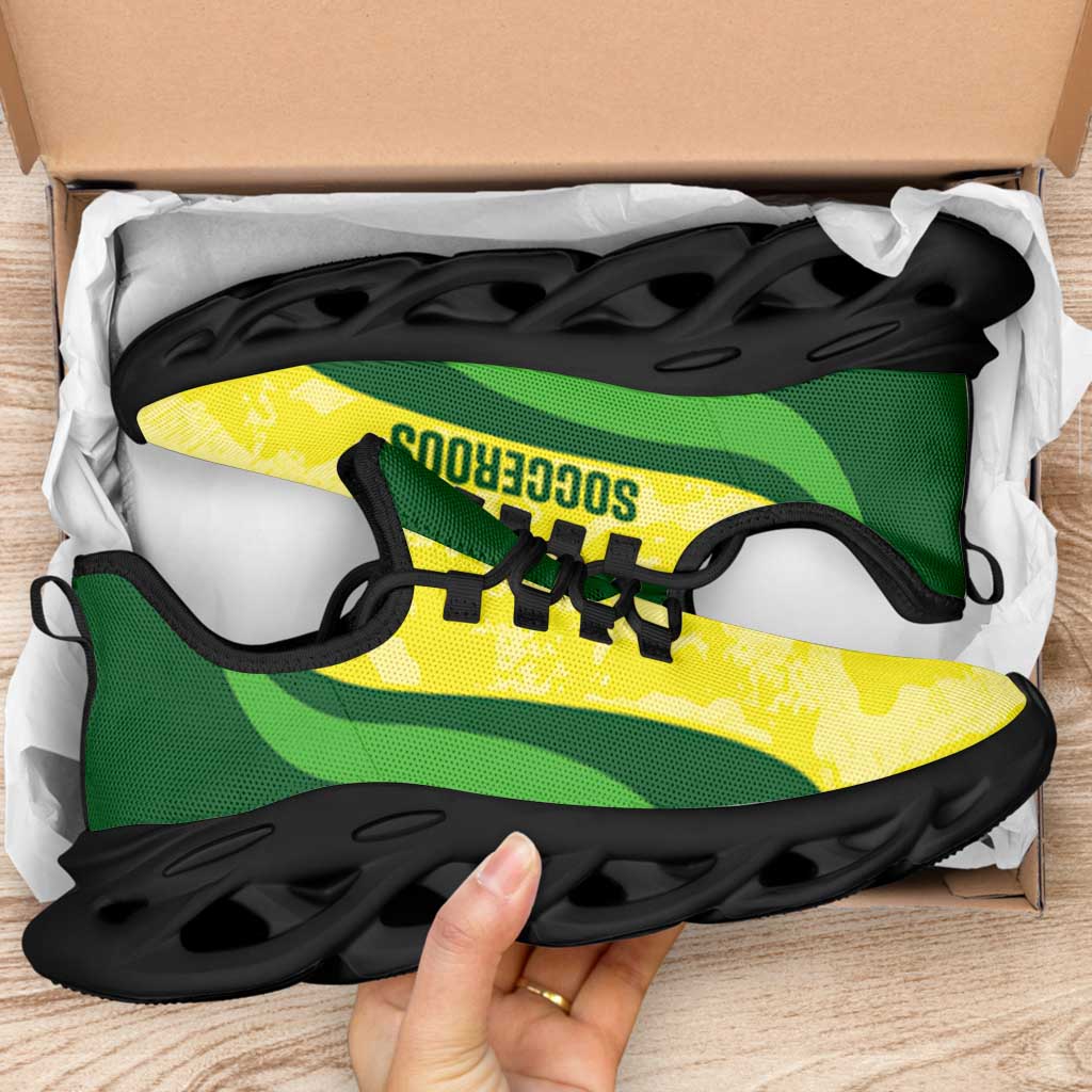 Australia Football Clunky Sneakers Go Socceroos Grunge Sporty Style - Aussie Hoodie