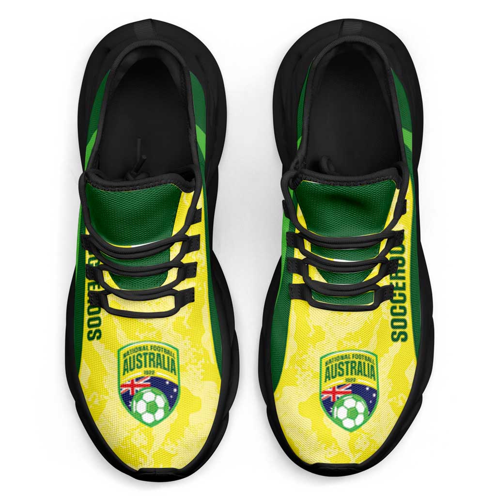 Australia Football Clunky Sneakers Go Socceroos Grunge Sporty Style - Aussie Hoodie