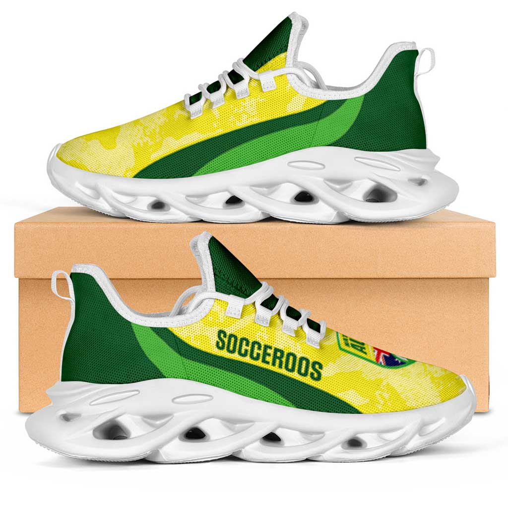Australia Football Clunky Sneakers Go Socceroos Grunge Sporty Style - Aussie Hoodie