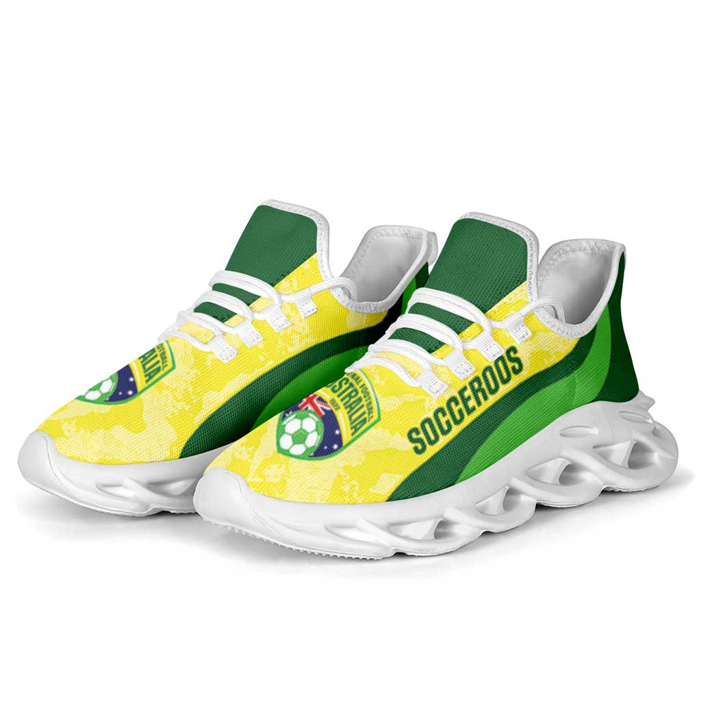 Australia Football Clunky Sneakers Go Socceroos Grunge Sporty Style - Aussie Hoodie