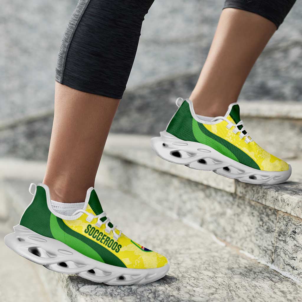 Australia Football Clunky Sneakers Go Socceroos Grunge Sporty Style - Aussie Hoodie