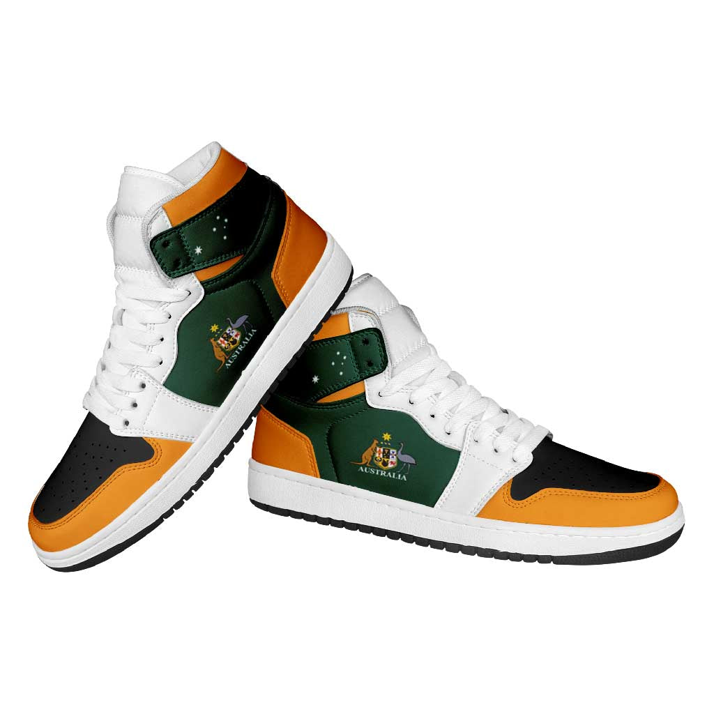 Australia High Sneakers AJ1 Classic National Flag Style - Aussie Hoodie