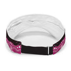Australia Indigenous Breast Cancer Awareness Sun Visor Cap Pink Robin Bottlebrush Aboriginal Art