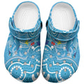Australia Indigenous Clogs Shoes Blue Ribbon Lizards Autism Awareness - Aussie Hoodie