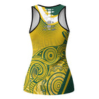 Australia Indigenous Hollow Tank Top WC2026 Socceroos Aboriginal Arts - Aussie Hoodie