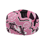 Australia Indigenous Jeff Hat Pink Ribbon Breast Cancer Butterfly Aboriginal Black - Aussie Hoodie