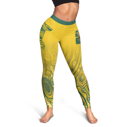 Australia Indigenous Leggings WC2026 Socceroos Aboriginal Arts - Aussie Hoodie