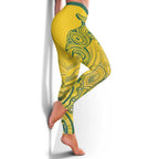 Australia Indigenous Leggings WC2026 Socceroos Aboriginal Arts - Aussie Hoodie