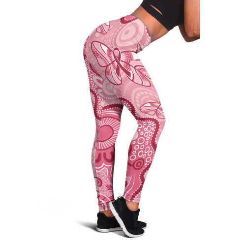 Australia Indigenous Mother's Day Leggings Breast Cancer Survivor LT7