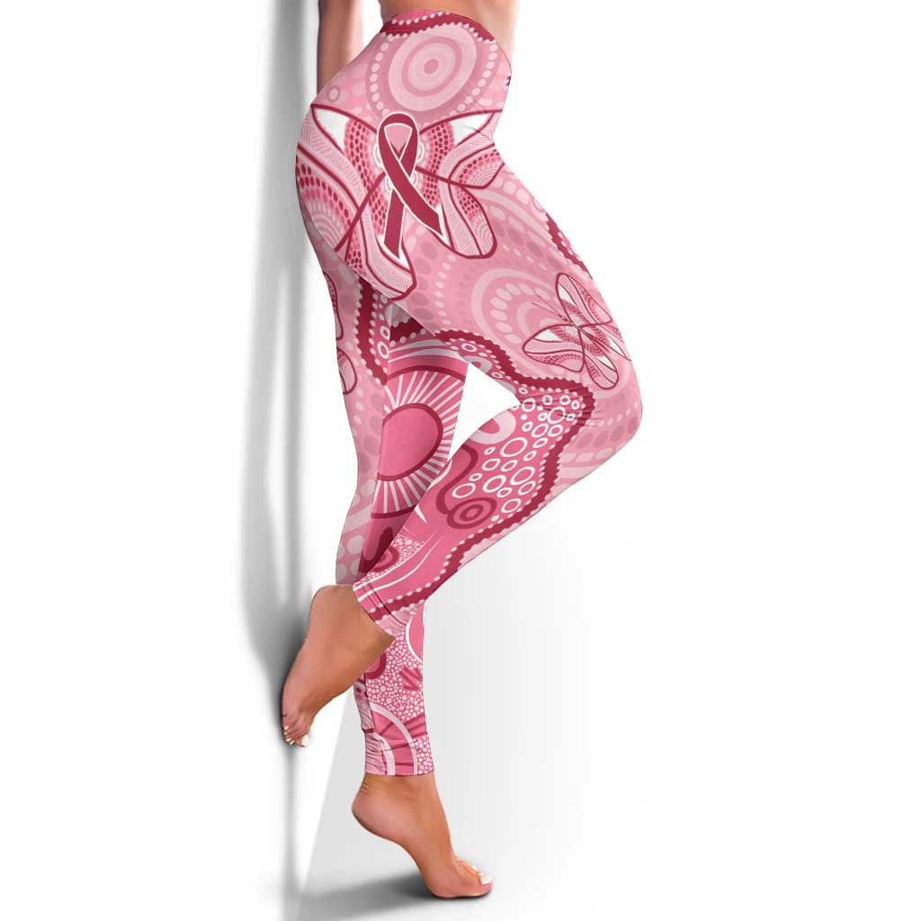 Australia Indigenous Mother's Day Leggings Breast Cancer Survivor LT7