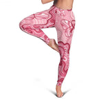 Australia Indigenous Mother's Day Leggings Breast Cancer Survivor LT7