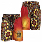 Australia Indigenous NAIDOC Week 2026 Shorts for Men 50 Years Of Deadly