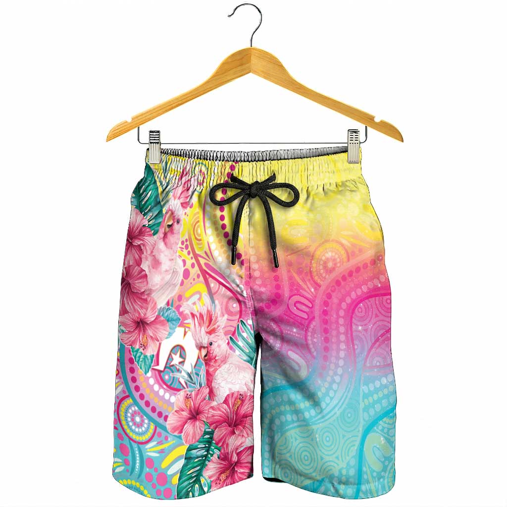 Australia Indigenous NAIDOC Week With Cockatoos Shorts for Men