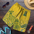 Australia Indigenous Shorts for Men WC2026 Socceroos Aboriginal Arts - Aussie Hoodie