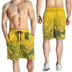 Australia Indigenous Shorts for Men WC2026 Socceroos Aboriginal Arts - Aussie Hoodie