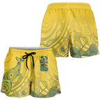 Australia Indigenous Shorts for Women WC2026 Socceroos Aboriginal Arts - Aussie Hoodie