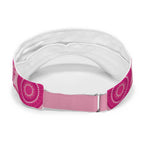 Australia Indigenous Sun Visor Cap Breast Cancer Ribbon Think Pink - Pink Version