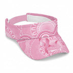 Australia Indigenous Sun Visor Cap Pink Ribbon Breast Cancer Butterfly Aboriginal