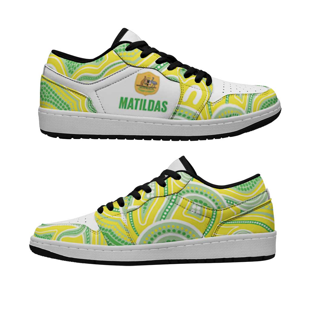 Australia Matildas 2026 Low Sneakers Aboriginal Art