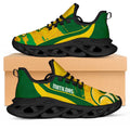 Australia Matildas Soccer Clunky Sneakers Go Aussie Kangaroo Marble Curve Stylized - Aussie Hoodie