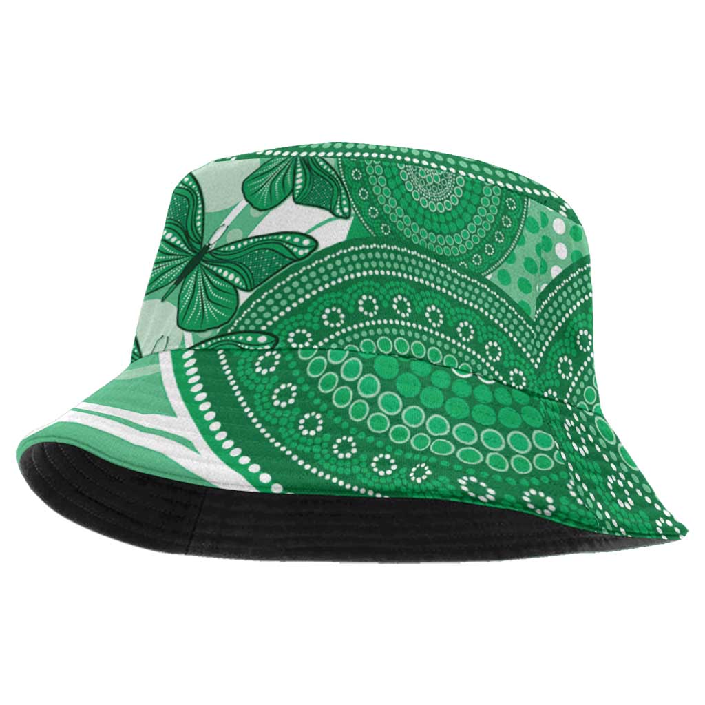 Australia Mental Health Awareness Month Bucket Hat Your Mind Matter Aboriginal Art - Aussie Hoodie