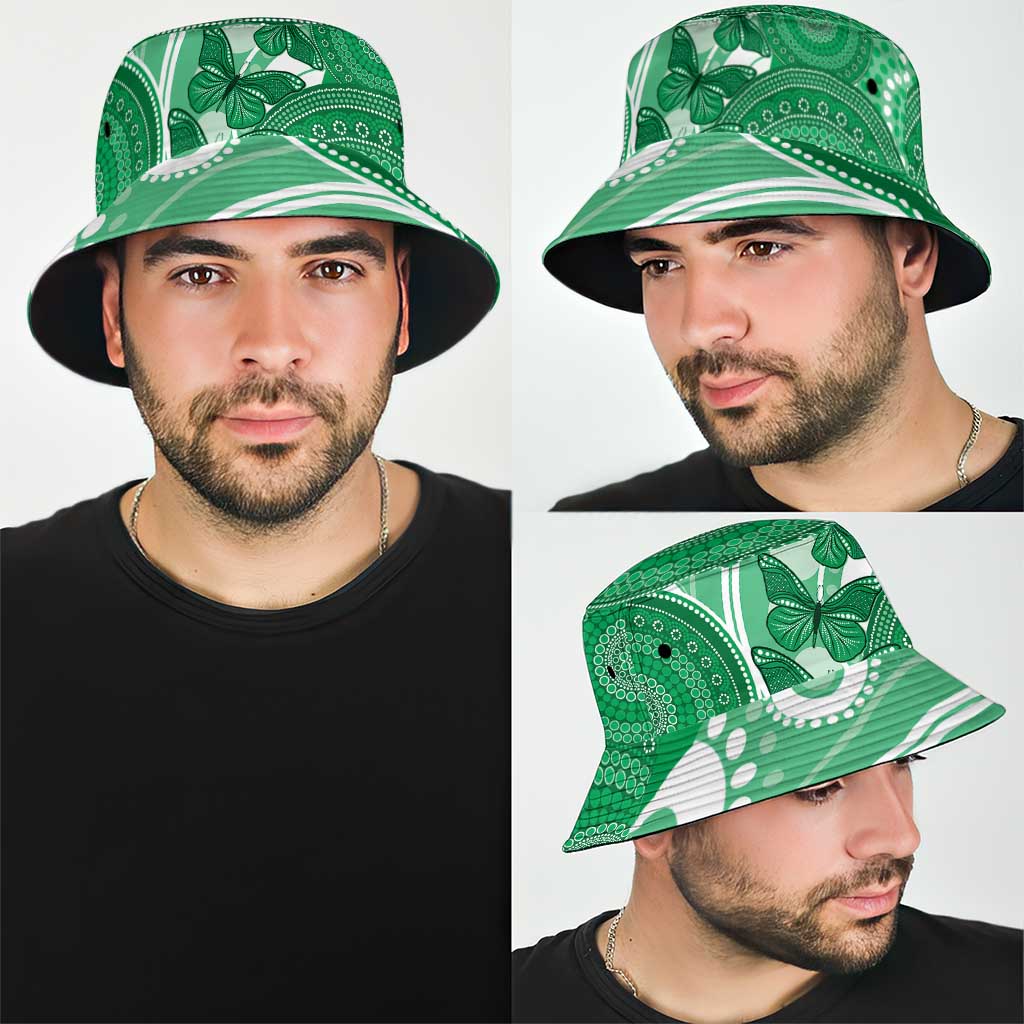 Australia Mental Health Awareness Month Bucket Hat Your Mind Matter Aboriginal Art - Aussie Hoodie