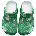 Australia Mental Health Awareness Month Clogs Shoes Your Mind Matter Aboriginal Art - Aussie Hoodie