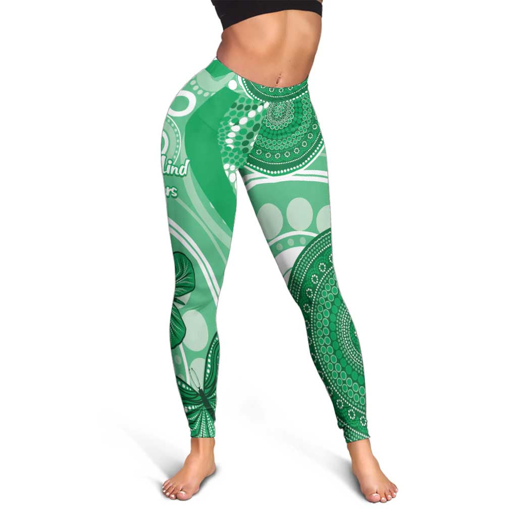 Australia Mental Health Awareness Month Leggings Your Mind Matter Aboriginal Art - Aussie Hoodie