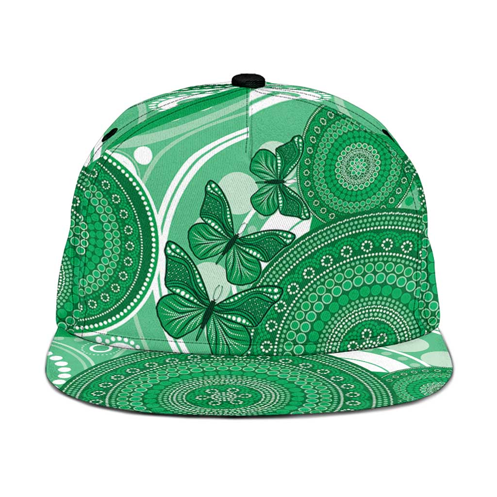 Australia Mental Health Awareness Month Snapback Cap Your Mind Matter Aboriginal Art - Aussie Hoodie