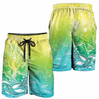 Australia NAIDOC Week Shorts for Men Eternal Spirit Tree Pastel Gradient