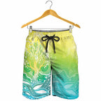 Australia NAIDOC Week Shorts for Men Eternal Spirit Tree Pastel Gradient