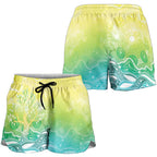Australia NAIDOC Week Shorts for Women Eternal Spirit Tree Pastel Gradient