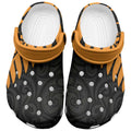 Australia New Zealand Rugby Clogs Shoes Gold Aboriginal Wallabies and Maori Black Fern - Aussie Hoodie